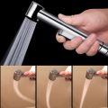 Self Cleaning Stainless Steel Bathroom Hose Shower Head Handheld Hose Spray Muslim Shattaf Sprayer Kit Toilet Douche Bidet. 