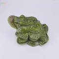 Feng Shui Ornament Good Luck and Wealth decoration Money Accessories House Warming Gift Frog Statue for Home Office Tabletop Decoration. 