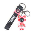 Astronaut Bears Key Chains Ring Fashion Cute Animal Bag Key ring Holder for Motor Bike Car Accessories Gift.
