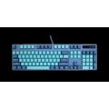 Rapoo VPRO V500PRO (Cyan Blue) Backlit Mechanical Gaming Keyboard, Mechanical Switch, Individually White Backlight, Spill-Resistant Design. 