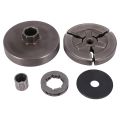 Clutch Drum & Clutch & Sprocket Rim & Needle Bearing Fit for Chinese Chainsaw 4500 5200 5800. 