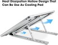 Laptop Stand, Laptop Holder Riser Computer Stand, Adjustable Aluminum Foldable Portable Notebook Stand.