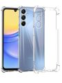 Samsung Galaxy A55   Transparent Soft & Flexible TPU With Bumper Mobile Back Cover. 