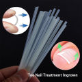 5Pcs Ingrown Toe Nail Treatment Ingrown Toenail Correction Tool Elastic Patch Sticker Straightening Clip Brace Pedicure Tools Huiye.