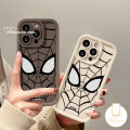 MissConnie Trendy Brand Anime MARVEL Spider-Man Couple Case For IPhone 7 6S 8 6 Plus 14 13 11 12 15 Pro Max 7Plus XR X XS MAX SE Soft Case.