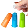 Pet Finger Toothbrush Super Soft Silicone Cat Dog Teeth Cleaning Finger Toothbrush. 