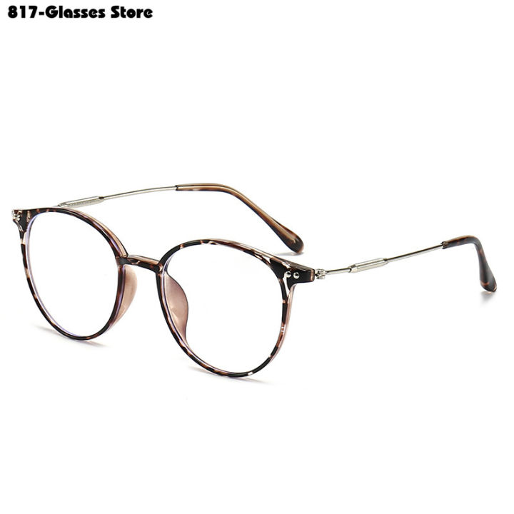 Blue%20Light%20Glasses%20Computer%20Glasses%20Eyeglasses%20Popular%20Oval%20Mirror%20Frame%20for%20Men%20and%20Women's%20-%20Image%204