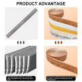 10M/Roll Waterproof Wall Border Adhesive Foam Tiles Sticker Peel and Stick Wallpaper Board for Home Decor Tile edge decoration.