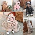 Newborn Baby Clothes Infant Jumpsuit Monkey Romper Overalls Jumpsuit. 