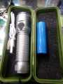 Multi Functional USB Rechargeable LED Mini Flashlight.