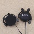 Stylish KN-313 Cartoon Stereo Earphone Carton Design Wired Headphone. 
