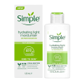 125 ml Simple hydrating light moisturiser International UK product used for male female. 
