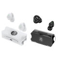 R19 Wireless Clip-on Earbuds Stereo Sound Headphones With LED Display Charging Case Earphones For Running Workout Sports.