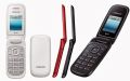 Original Samsung GT-E1272 2G folding duos feature phone has 1.77 inch screen, dual sim, internal storage 32 MB. 