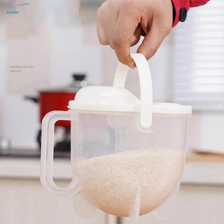Filter Rice Grain Rice Beans Peas Washing Filter Rice Washer Convenient Reusable with ...
