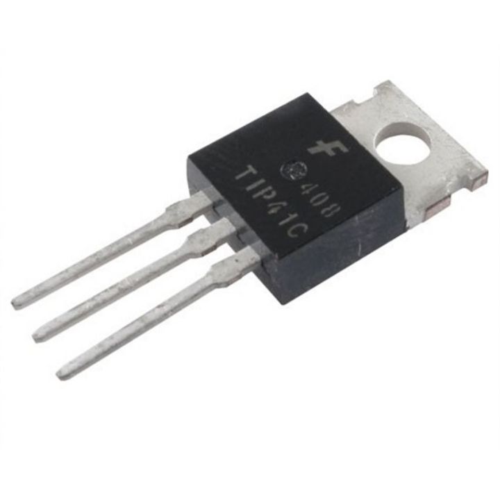 2Pcs-%20Chinese%20TIP41C%20TIP41%20TIP-41%20TIP%2041%20NPN%20Transistor%20100V%206A%2065W%203%20Pin%20General%20Purpose%20NPN%20Transistor%20TO-220%20Epitaxial%20Silicon%20Power%20Transistor%20Electrical%20Circuitry%20&%20Parts%20-%20Image%205