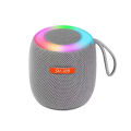 SH-309 Wireless Bluetooth Speaker Colorful RGB Night Light Outdoor Convenient Fabric Small Subwoofer Mini Speaker. 