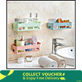 Home Adhesive Shower Shelves Kitchen Seasoning Shelf Bathroom Organizer Basket Adhesive Soap Dish Wall Mount Bathroom Organizer Storage Basket No Punching Storage Rack-Best Rate. 