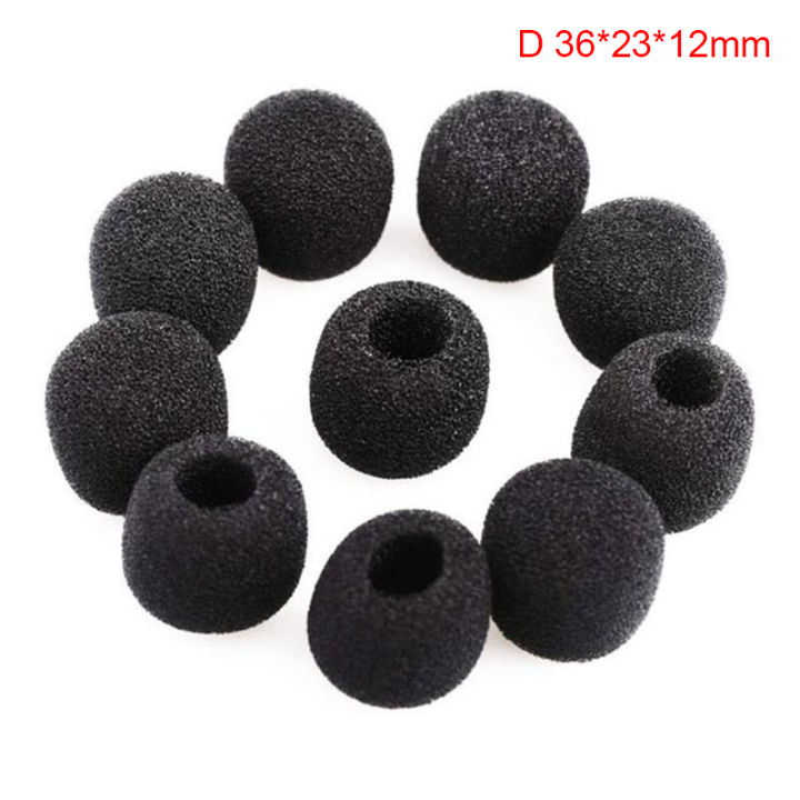 10Pcs%20Mini%20Microphone%20Cover%20Headset%20Replacement%20Foam%20Mic%20Cover%20Windshield%20Demoo%20-%20Image%207