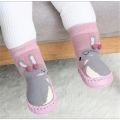 Toddler Indoor Sock Shoes Newborn Baby Socks Winter Thick Terry Cotton Baby Girl Sock with Rubber Soles Infant Animal Funny Sock.
