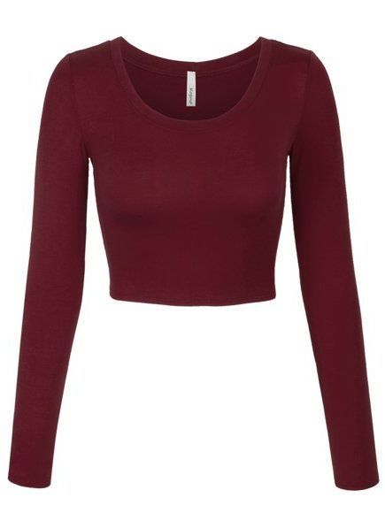 Ladies%20Long%20Sleeve%20Crop%20Top%20Women's%20Fashion%20Tops%20Sleeve%20Length%20Crop%20Top%20-%20Image%206