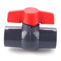 1/2" Plastic Two-way Ball Valve Garden Watering Aquarium Irrigation Connector. 