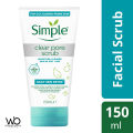 Simple Daily Skin Detox Clear Pore Scrub 150ml. 