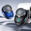 Portable Electric Shaver Efficient Washable Rechargeable Beard Trimmer ABS Pocket Razor For On-the-go Personal Grooming For Travel.