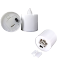 Smokeless LED Candles for Party Decor- (Pack of 3 Pcs).