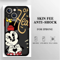 Smalshop Transparent 13 Mino Max 15 PrPro 16 in Appl Disney Mickey Minnie Mouse 2025 New Phone Case for iPhone 14 i 12 11 14 Plus SE 7 8 15 Plus XR XS MAX Dumb. 