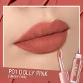 PINKFLASH Melting Matte Waterproof Lipcream - P01 Dolly Pink (PF-L01). 