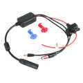 Yctze Car Stereo Antenna DAB +/FM Radio Adapter Cable Signal Receiving Amplifier SMA Head Vehicle Electronics. 