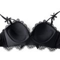 Women Lingerie Embroidered Lace Bra Fashion Seamless Push Up Bras Wireless Adjuste Small Chest Special Gathering.