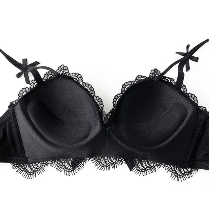 Women%20Lingerie%20Embroidered%20Lace%20Bra%20Fashion%20Seamless%20Push%20Up%20Bras%20Wireless%20Adjuste%20Small%20Chest%20Special%20Gathering%20-%20Image%204