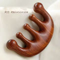 Massage Scalp Meridian Comb Brown Wooden Color Comb Imitation Wooden Comb Fahion New.