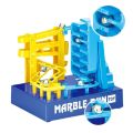 Electronic Marble Run Construction Race Track Building Blocks Track Maze Toy with Music Easy Assembly for Kid Educational Toys.