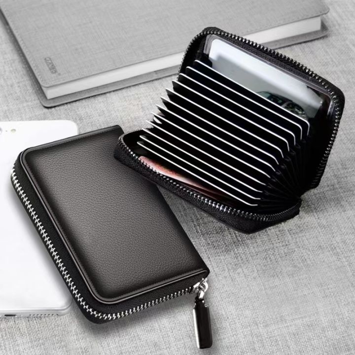 Muma%20#LY010%20Genuine%20Leather%20Credit%20Card%20Holder%20FRID%20Card%20Wallet%20Business%20Card%20Holder%20for%20women's%20-%20Image%202