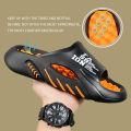 Summer Men Massage Slippers Sides Indoor Outdoor Sandals Beach Casual Shoes Soft Sole Slides Men Flip-Flops Men's Sandals.