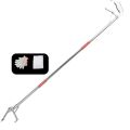 Grabber Up Trash Tongs with lock Snake Tong Handling Hook Foldable Stick Trash Pick Catcher Safe Wide Jaw Reptile Pole Grabber Handling Tool. 