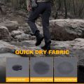 PAVEHAWK Cargo Pants Men Trekking Hiking Work Elastic Uniform Paintball Airsoft Casual Trousers.