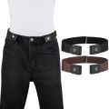 Elastic Invisible Belt Woven Fabric Traceless Unisex Waist Belt Fashionable Jean Belt Dropshipping. 