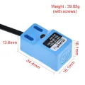 【happy one】SN04-N SN04-N2 NPN PNP NO NC DC 10-30V Inductive Proximity Sensor Detection Switch For arduino. 