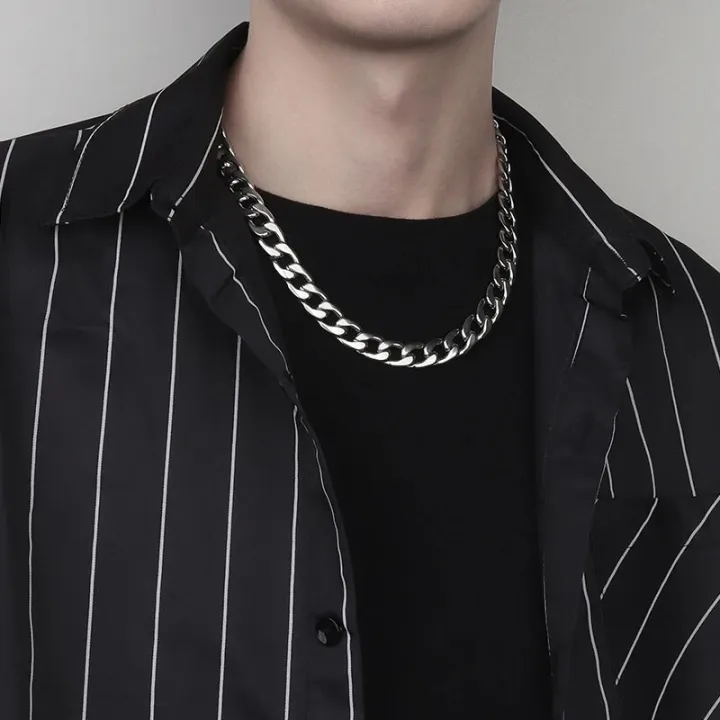 Men's%20Cuban%20Link%20Chain%20Necklace%20Stainless%20Steel%20Long%20Chain%20Hip%20Hop%20Male%20Jewelry%20Gifts%20-%20Image%204