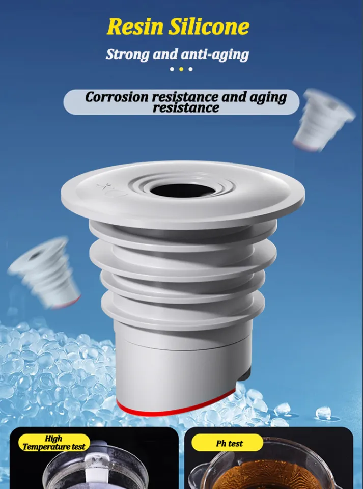 COLDDD Washing Machine Drain Hose Seal, Anti-Odor Floor