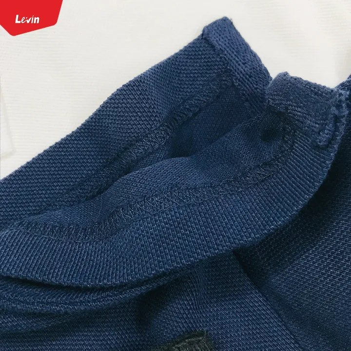 Men's%20Half%20Sleeve%20Solid%20Organic%20Cotton%20Polo%20T-Shirt%20From%20Levin%20-%20Image%204