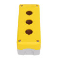 Push Button Box, 3 Holes Button Switch Station Box Multifunctional for Electrical Equipments. 