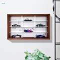 1:64 Vehicle Model Display Case Diecast Display Case Cabinet Tabletop Decor Vehicle 1:64 Diorama Parking Lot Showcase for Alloy Car Toy Cars. 
