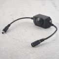 DC 12V-24V 6A Dimmer Switch,for LED Rope Light 3528,5050,5630 (Black). 
