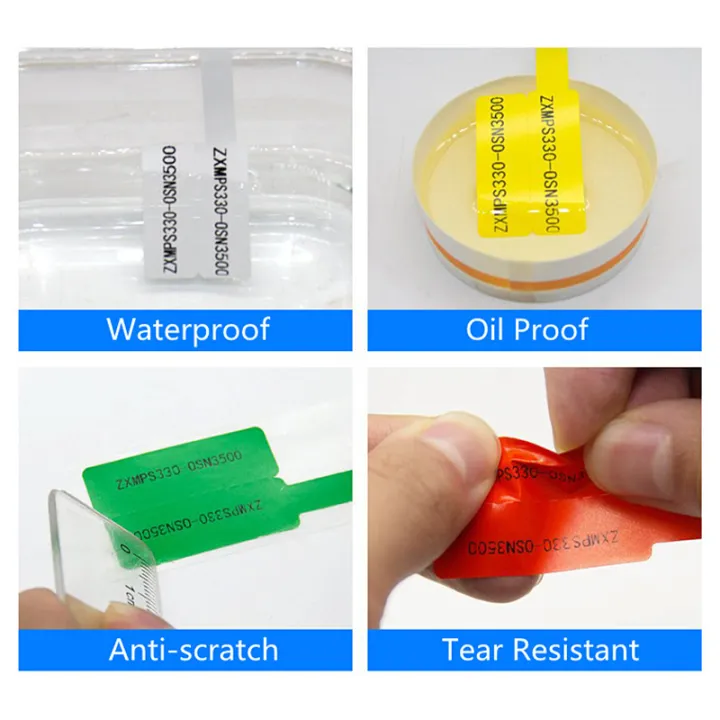 【High-quality】 150Pcs/5 Sheets Cable Labels Wire Marking Network ...
