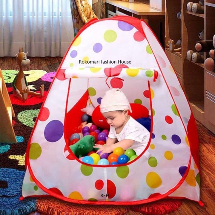 Baby%20Tent%20Play%20House%20for%20Kids%20With%2050%20pcs%20plastic%20balls%20-%20Image%206